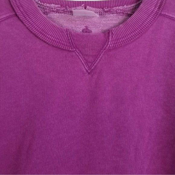 FP Movement x HATCH Purple Sweatshirt Maternity Collab Pullover Crewneck NEW - Picture 4 of 9